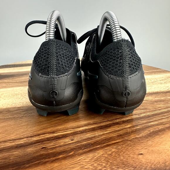 Mens 6.5 / Womens 8 - Nike Tiempo Legend 10 Elite FG Black Soccer Cleats NEW - Picture 4 of 7